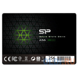 SSD накопитель Silicon Power Ace A56 256 Gb SATA III Твердотельный