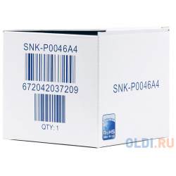 Радиатор с вентилятором Supermicro SNK P0046A4 2U+ UP Server  LGA1156/1150/1155/1151 90x90 x70 7 2800RPM 33 5dBA