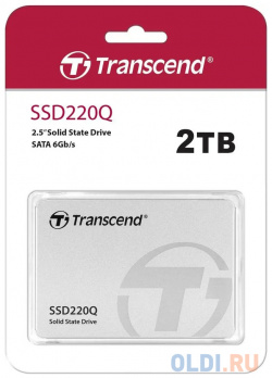 SSD накопитель Transcend SSD220Q 2 Tb SATA III TS2TSSD220Q