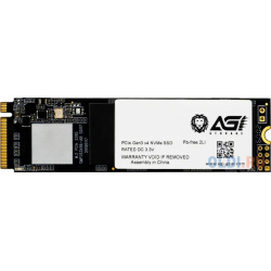 Твердотельный накопитель SSD M 2 256 Gb AGI AI198 Read 2100Mb/s Write 1700Mb/s 3D NAND TLC AGI256G16AI198 