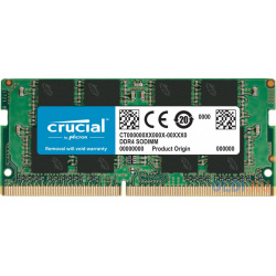 Оперативная память для ноутбука Crucial CT16G4SFRA32A SO DIMM 16Gb DDR4 3200 MHz 