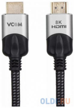 Кабель HDMI 1 5м VCOM Telecom CG865 5M круглый черный 