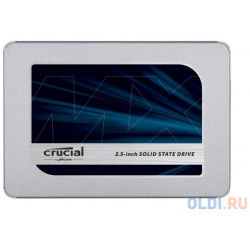 SSD накопитель Crucial MX500 500 Gb SATA III CT500MX500SSD1 Твердотельный