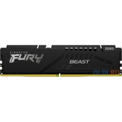 Оперативная память для компьютера Kingston Fury Beast DIMM 8Gb DDR5 4800 MHz KF548C38BB 8 