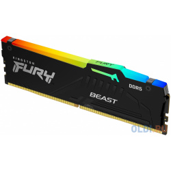 Оперативная память для компьютера Kingston FURY Beast RGB DIMM 32Gb DDR5 5600 MHz KF556C40BBA 32