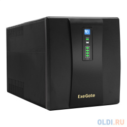 ИБП ExeGate SpecialPro UNB 1600 LED AVR 4SH RJ USB  EP285507RUS