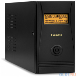 Exegate EP285579RUS ИБП SpecialPro Smart LLB 600 LCD AVR C13 RJ USB 