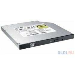 Привод для ноутбука DVD±RW ASUS SDRW 08U1MT/BLK/B/GEN SATA черный OEM 90DD027X B10000 