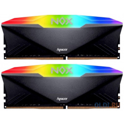 Оперативная память для компьютера Apacer NOX RGB DIMM 16Gb DDR4 3600 MHz AH4U16G36C25YNBAA 2 
