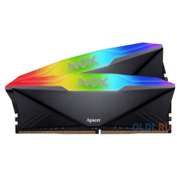 Оперативная память для компьютера Apacer NOX RGB DIMM 16Gb DDR4 3200 MHz AH4U16G32C28YNBAA 2 