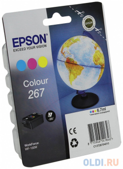 Картридж Epson C13T26704010 для WF 100  цветной