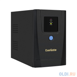 ИБП ExeGate SpecialPro UNB 1000 LED AVR 1SH 2C13 RJ USB  EX292782RUS