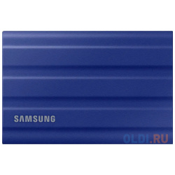 Внешний SSD диск 2 Tb USB Type C Samsung T7 Shield синий 