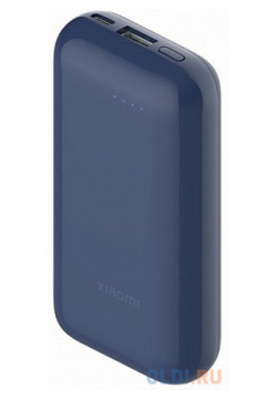 Внешний аккумулятор Xiaomi Mi Pocket Edition Pro blue (10000 mAh  33W USB A/C) (BHR5785GL) BHR5785GL