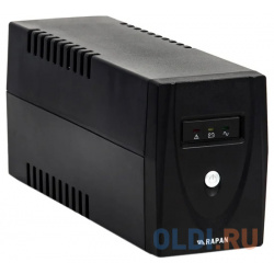 RAPAN UPS 800 power supply 220 V 800VA / 480W meander with battery 7 Ah interactive Бастион 
