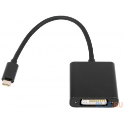 Переходник USB Cablexpert A CM DVIF 01  Type C/DVI 15см пакет
