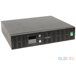 ИБП CyberPower PR1500ELCDRT2U 1500VA/1350W USB/RS 232/Dry/EPO/SNMPslot/RJ11/45 (8 IEC) 
