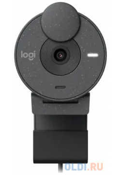 Веб камера/ Logitech Brio 300 Full HD webcam  GRAPHITE USB 960 001436