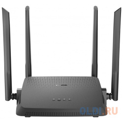 D Link AC1200 Wi Fi  EasyMesh Router 1000Base T WAN 4x1000Base LAN 4x5dBi external antennas DIR 842/RU/R5A