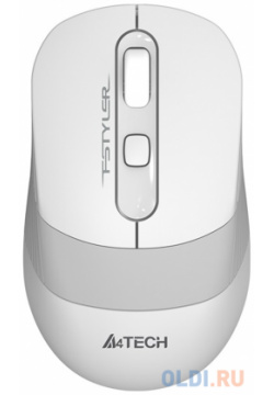 A 4Tech Клавиатура + мышь A4 Fstyler FG1010 WHITE клав:белый/серый мышь:белый/серый USB беспроводная [1147575] A4TECH