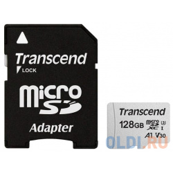 Карта памяти microSDXC 128Gb Transcend TS128GUSD300S A 