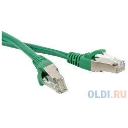 Патч корд RJ45  4 пары FTP категория 5е 5 м зеленый LSZH LANMASTER LAN PC45/S5E 0 GN