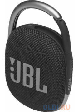 Колонка портативная JBL Clip 4 1 0 (моно колонка) Черный 