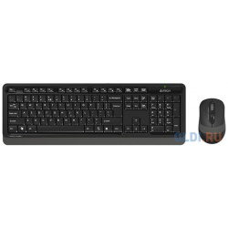A 4Tech Клавиатура + мышь A4 Fstyler FG1010 GREY клав:черный/серый мышь:черный/серый USB беспроводная [1147570] A4TECH 