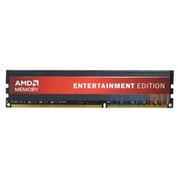 Оперативная память для компьютера AMD Radeon Memory Entertainment Series DIMM 8Gb DDR3 1600 MHz R538G1601U2S UO 