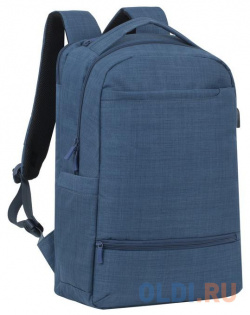 Рюкзак для ноутбука 17 3" Riva 8365 полиэстер синий 