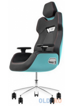 Кресло для геймеров Thermaltake ARGENT E700_Turquoise чёрный бирюзовый 
