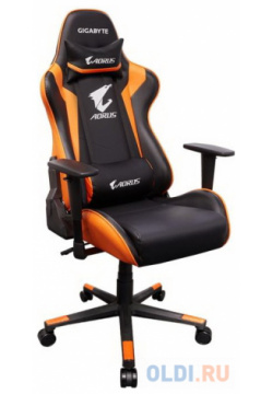 Кресло для геймеров GigaByte GP AGC300 V2 чёрный оранжевый