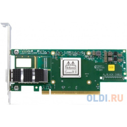 MCX653105A ECAT SP ConnectX® 6 VPI adapter card  100Gb/s (HDR100 EDR IB and 100GbE) single port QSFP56 PCIe3 0/4 0 x16 tall bracket pack Mellanox