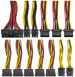 Блок питания 700W ExeGate 700NPX (ATX  SC 12cm fan 24pin 4pin PCIe 3xSATA 2xIDE FDD black кабель 220V с защитой от выдергивания) EX259605RUS S