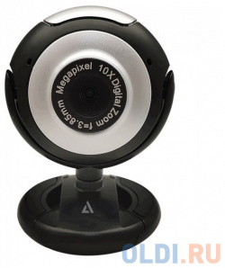 WEB Камера ACD Vision UC100 CMOS 0 3МПикс  640x480p 30к/с микрофон встр USB 2 универс крепление черный корп RTL {60} DS