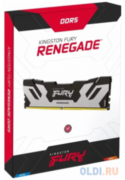Оперативная память для компьютера Kingston Fury Renegade DIMM 16Gb DDR5 6800 MHz KF568C36RS 16