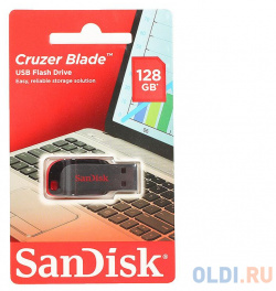 Внешний накопитель 128GB USB Drive  SanDisk Blade (SDCZ50 128G B35) SDCZ50 B35