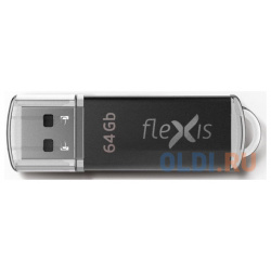 Флешка 64Gb Flexis RB 108 USB 3 0 черный 