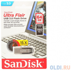 Внешний накопитель 64GB USB Drive  SanDisk SDCZ73 064G G46 Флешка