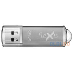 Флешка 64Gb Flexis RB 108 USB 2 0 серый 