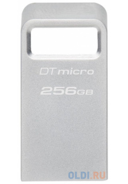 Флешка 256Gb Kingston Micro USB 3 0 серебристый DTMC3G2/256GB 