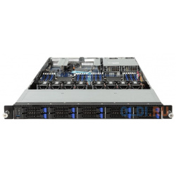 Сервер (Barebone) Gigabyte Rack R181 2A0  2nd Gen Intel Xeon Scalable and 24 x DIMMs Supports Optane DC Dual 1Gb/s LAN 6NR1812A0MR 00