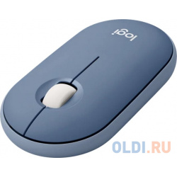 Мышь/ Logitech M350 Pebble Bluetooth Mouse  BLUEBERRY 910 006753