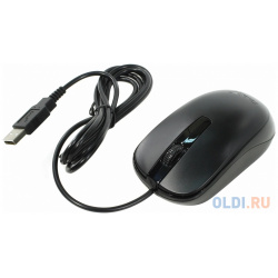 Мышь DX 120  USB G5 чёрная (black optical 1000dpi подходит под обе руки) new package Genius 31010010400