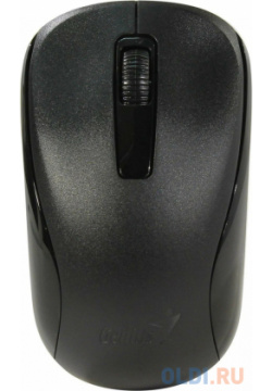 Мышь беспроводная NX 7005 чёрная (black  G5 Hanger) 2 4GHz wireless BlueEye 1200 dpi 1xAA New Package Genius 31030017400