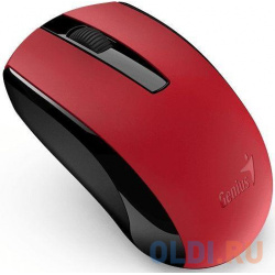 Мышь беспроводная Genius ECO 8100 красная (Red)  2 4GHz BlueEye 800 1600 dpi аккумулятор NiMH new package