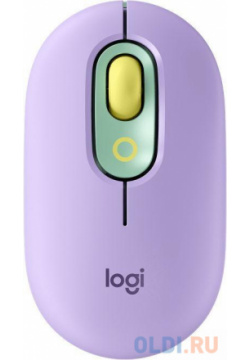 Мышь беспроводная Logitech POP Mouse with emoji фиолетовый USB + Bluetooth 910 006547 