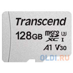 Флеш карта microSDXC 128Gb Transcend TS128GUSD300S w/o adapter 