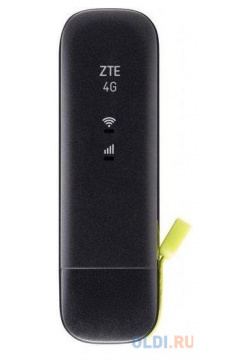 Модем 2G/3G/4G ZTE MF79RU micro USB Wi Fi Firewall +Router внешний черный 