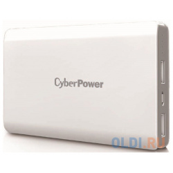 Внешний аккумулятор  Cyberpower CP10000PEG Power Bank 10000мА белый